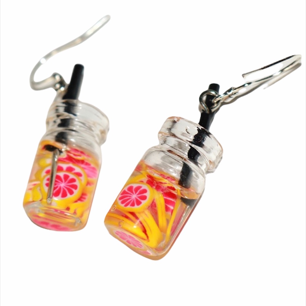 “Pink Lemonade“ Fashion Earrings
